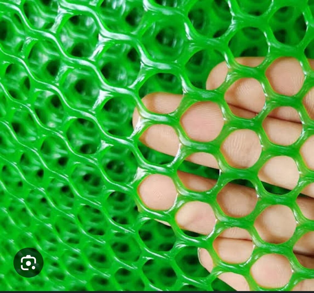 Pvc Hex Wire Mesh - Color: Green