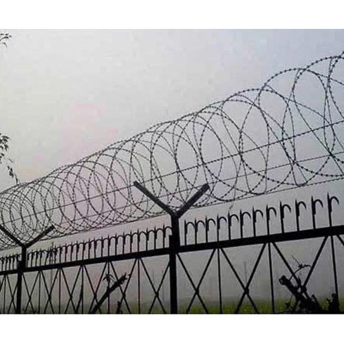 Concertina Wire Application: Industrial Sites