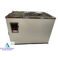 Lab Water Bath - Stainless Steel, Customized Size | Industrial Usage, Durable Metal Build, Warranty Included