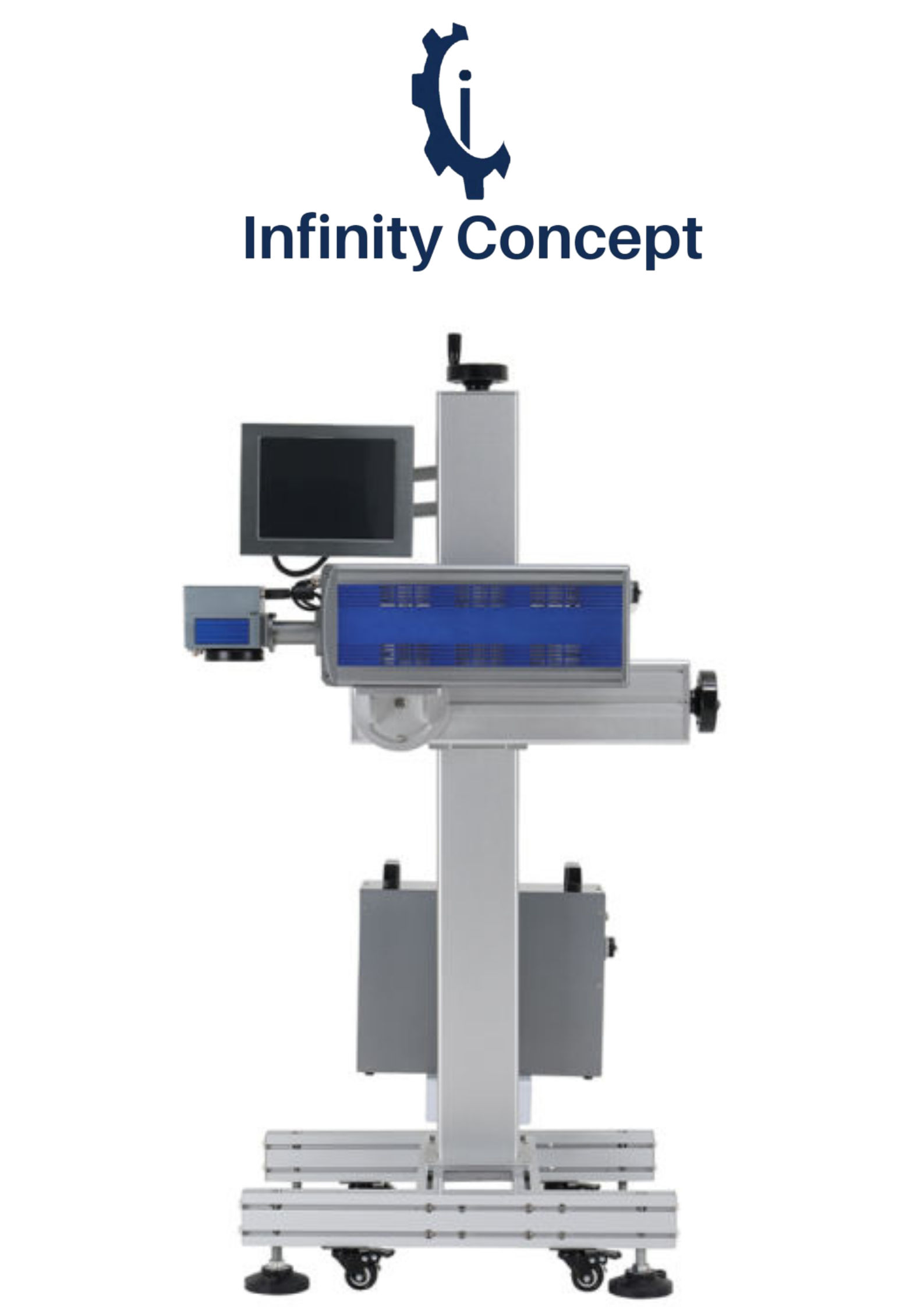 Metal Fly Laser Marking Machine