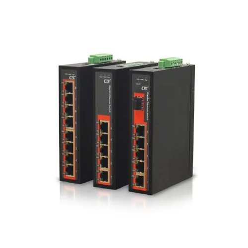 Black Igs-501S And Igs-500 Unmanaged Ethernet Switches