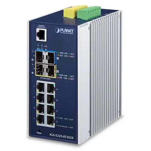 8Port Industrial Managed Ethernet Switch
