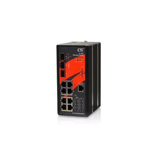 CTC UNION IFS 803GSM-8PH24 Industrial Managed PoE Switch