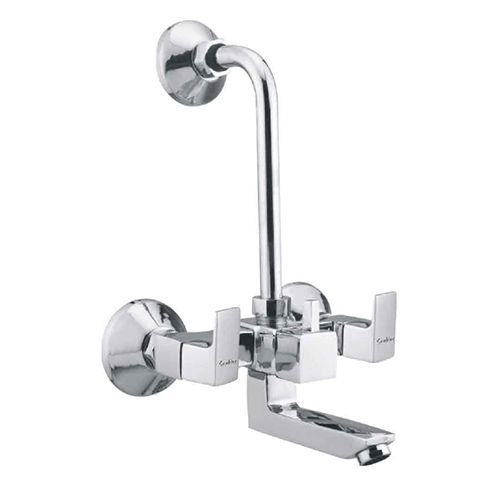 Kubix-F Collection L Bend Wall Mixer