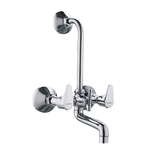 Silver Next Collection L Bend Wall Mixer