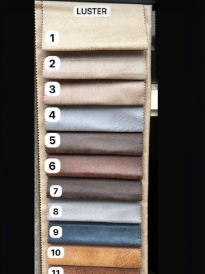 Leather Suede Sofa Fabric Lustral