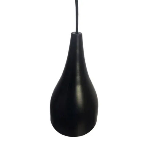 150Mm Black Aluminium Hanging Light Light Source: Fluorescent