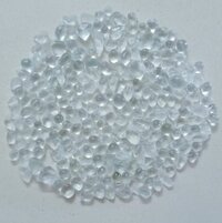 Premium quality crushed round beads glass stone chips for terrazzo flooring landscaping aquariums and wall texturing