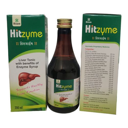 200 Ml Liver Tonic Benefits Of Enzyme Ayurvedic Syrup Age Group: For Adults