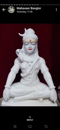 Marble Shiv God Statue