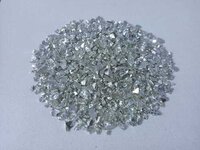 Premium Quality Silver Coated Glass Chips For Jewellory Making Craft Used Size: Size: (1) 1-3 Mm (2) 3-6 Mm (3) 3-6 Mm (4) Customized