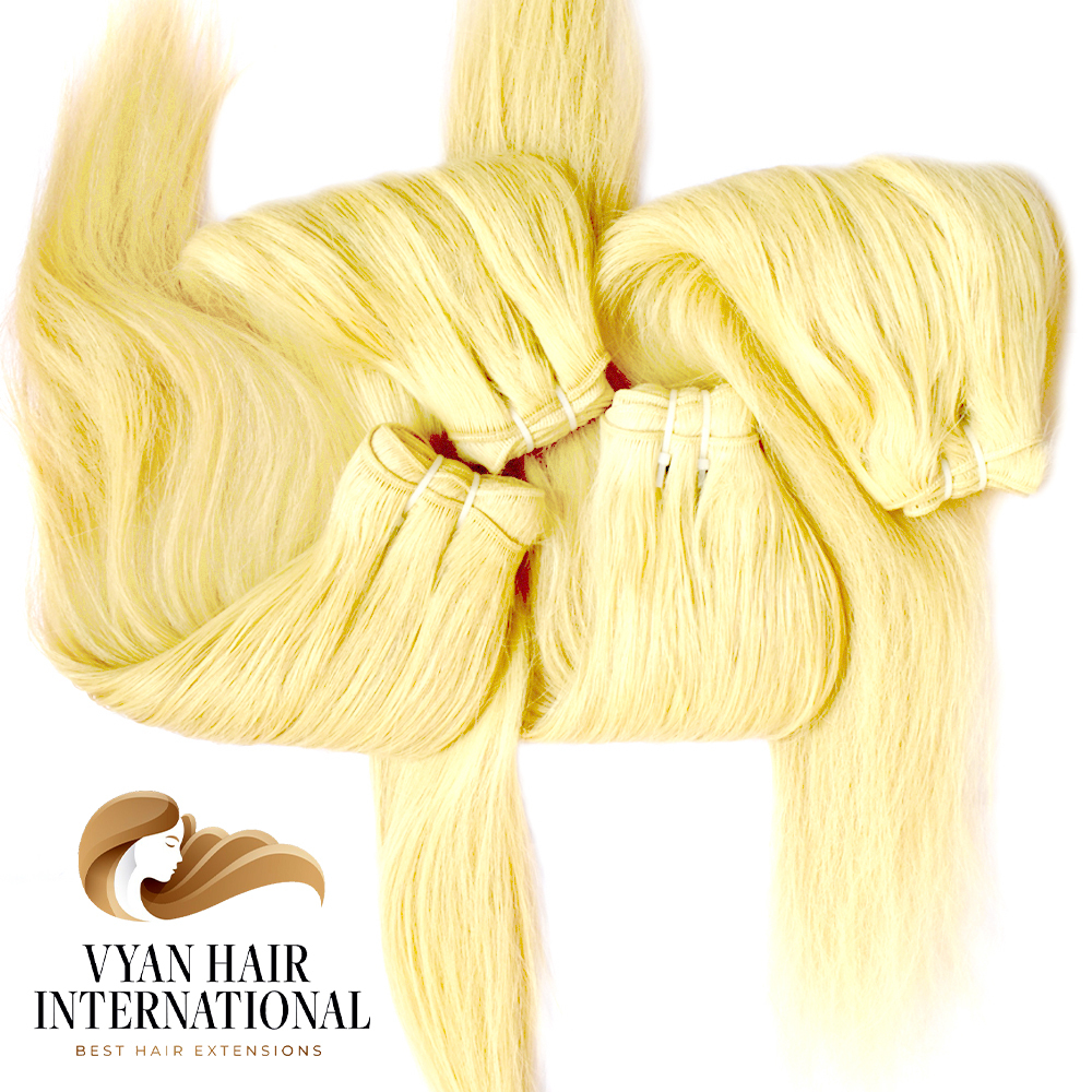 Factory Raw Indian Hair Bundles 613 Cuticle Aligned Hair 100G Raw Human Hair Extensions Vendor
