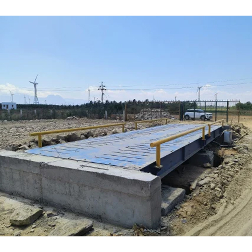 Crusher Weighbridge - Color: Blue