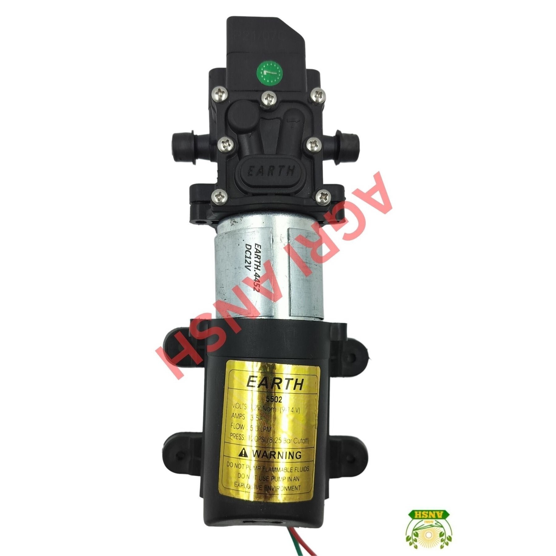 110 PSI EARTH ORIGINAL 4452 Battery Sprayer Motor