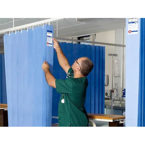 Blue Hospital Superior Curtain