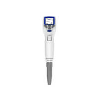 Single Channel Electronic Pipette - Stainless Steel, White & Gray | Industrial Laboratory Use