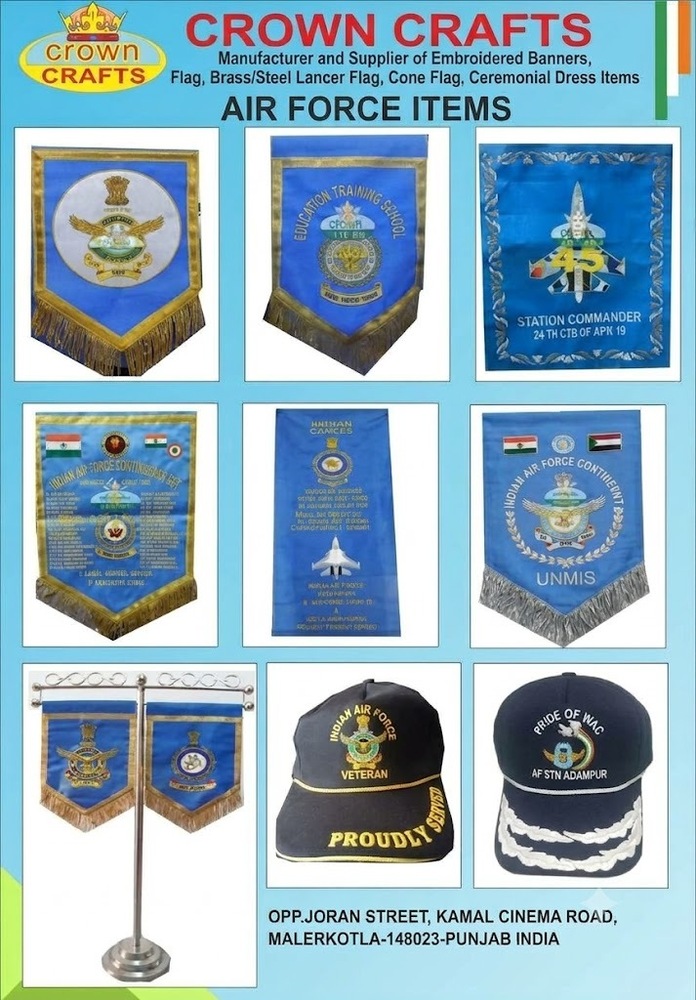 Embroidered Banner  Flag