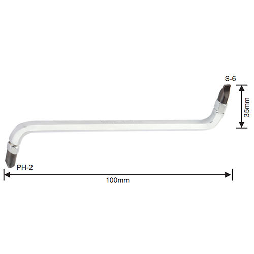 Model No. SR - 6100 S-Type 2 in 1 Screw Driver