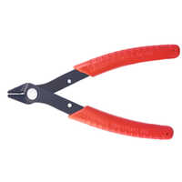 Model No.mt-010 Micro Cutter 125 Mm - Industrial Grade Micro Cutter, Red Finish | Cuts Wires From 0.8 To 1.2mm With Precision