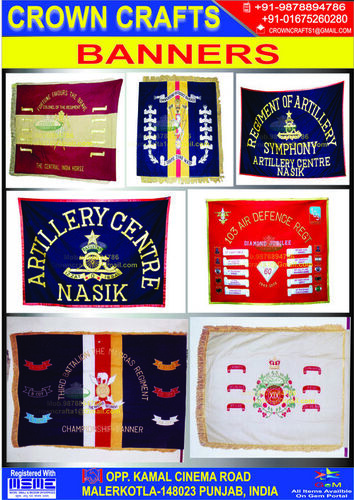 Embroidery military  Banner