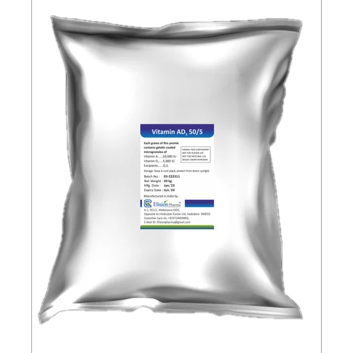 Vitamin Ad3 50000 To 5000 Iu Application: Fodders