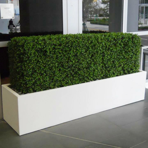 Fiber Rectangle Flower Planter