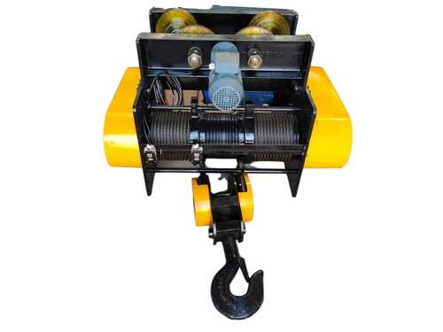 ELECTRIC WIRE ROPE HOIST 1 TON CAPACITY WITH ELECTRIC TROLLEY