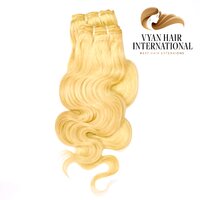 Wholesale Cheap Raw Virgin Blonde Remy Human Hair 8-30 Inches Body Wave Hair Extensions