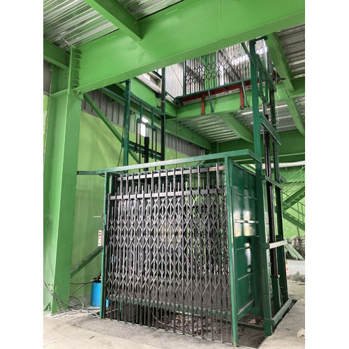 4 Channel Double Cylinder Hydraulic Goods Lift