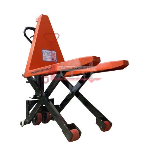 Yellow-Black High Lift Pallet Truck