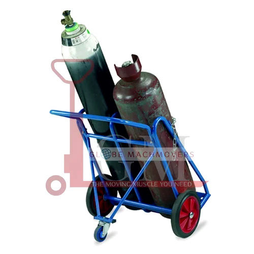 Double Gas Cylinder Trolley