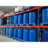 Blue-Red Industrial Storage Racking System