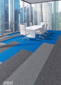 GEOMETRICAL SHAPE NYLON CARPET