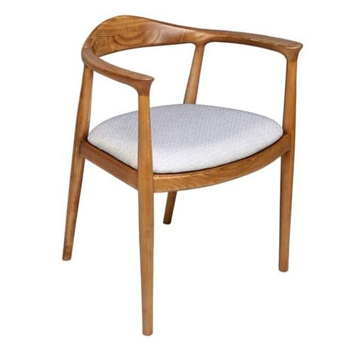 Wooden Arm Restaurant Chair