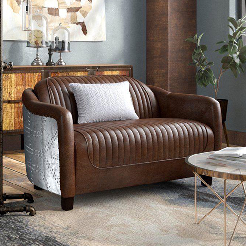 Leather Designer Sofa Set