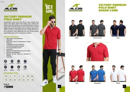 ALCIS POLYCOTTON T SHIRT