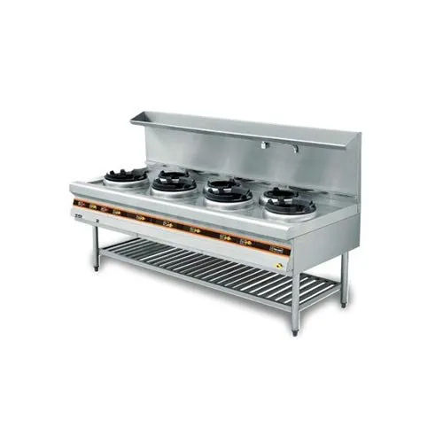 Silver Chinese Cooking Range