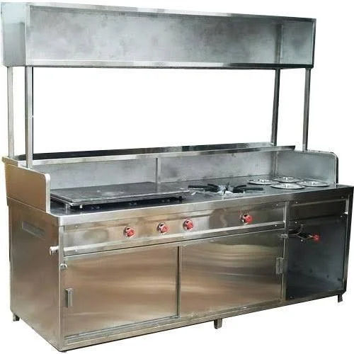 Silver Ss Catering Counter