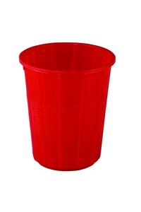 Waste Paper Basket 904 No. - Durable Plastic | Sleek Design, Lightweight Structure, Ideal For Home And Office Use, Easy To Clean