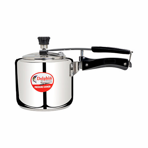 3 Ltr Ss Plain Inner Lid Pressure Cooker Size: Customized