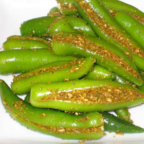 Good Quality Green Chilli Pickle