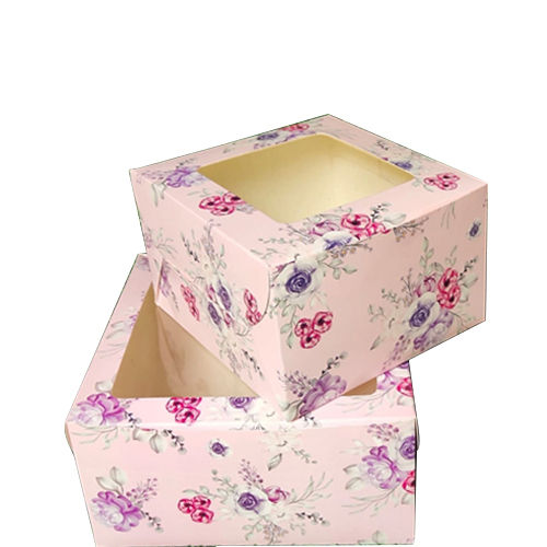 Paper Printed Cake Box