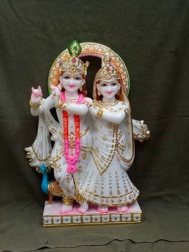 Marble Radha Krishna idols