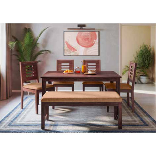 Machine Made Ingrid Rectangle Dining Table Set