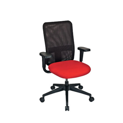 Red Versa Mesh Back Chair