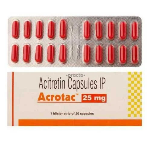 Acitretin 25 Mg Capsules - Ingredients: Acrotac 25Mg