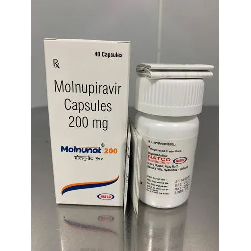 Movlnupiravir 200Mg Capsules - Grade: Medicine Grade