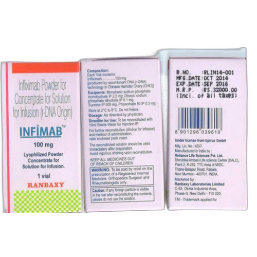 Remicade Infliximab Injection 100 Mg