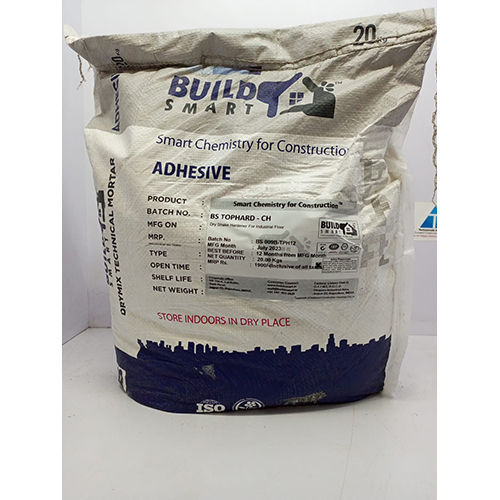 Gray & White Bs Tophard Ch Tile Adhesive