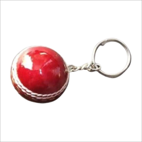 Ball Key Chain - Color: Red